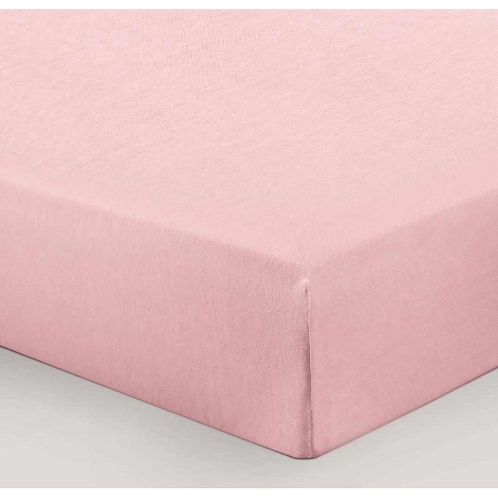 NOUS Kids jersey kinderhoeslaken (150x70 cm) - lichtroze