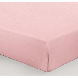 jersey kinderhoeslaken (150x70 cm) - lichtroze