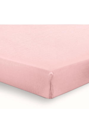wieg hoeslaken jersey (40x80) - lichtroze