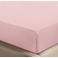 NOUS Living jersey hoeslaken - lichtroze