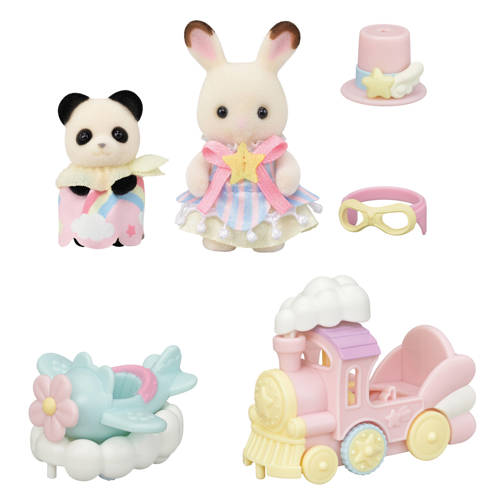 Sylvanian Families 5819 Pretpark speelset- vliegtuig & trein afbeelding