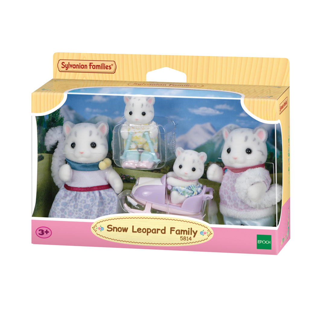 Sylvanian Families 5814 Familie sneeuw luipaard