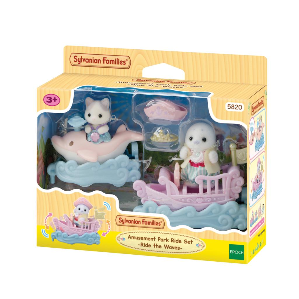 Sylvanian Families 5820 Pretpark speelset- op de golven glijden