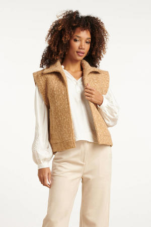 gilet camel