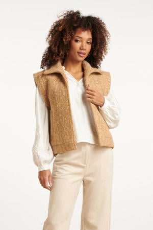 gilet camel