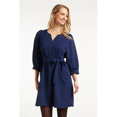 Smashed Lemon korte jurk blauw afbeelding