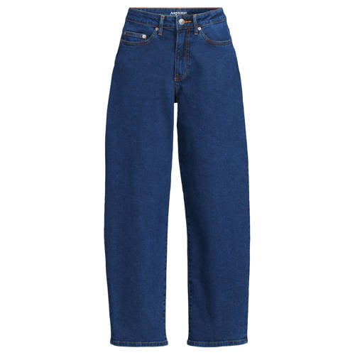 Anytime barrel jeans dark blue afbeelding