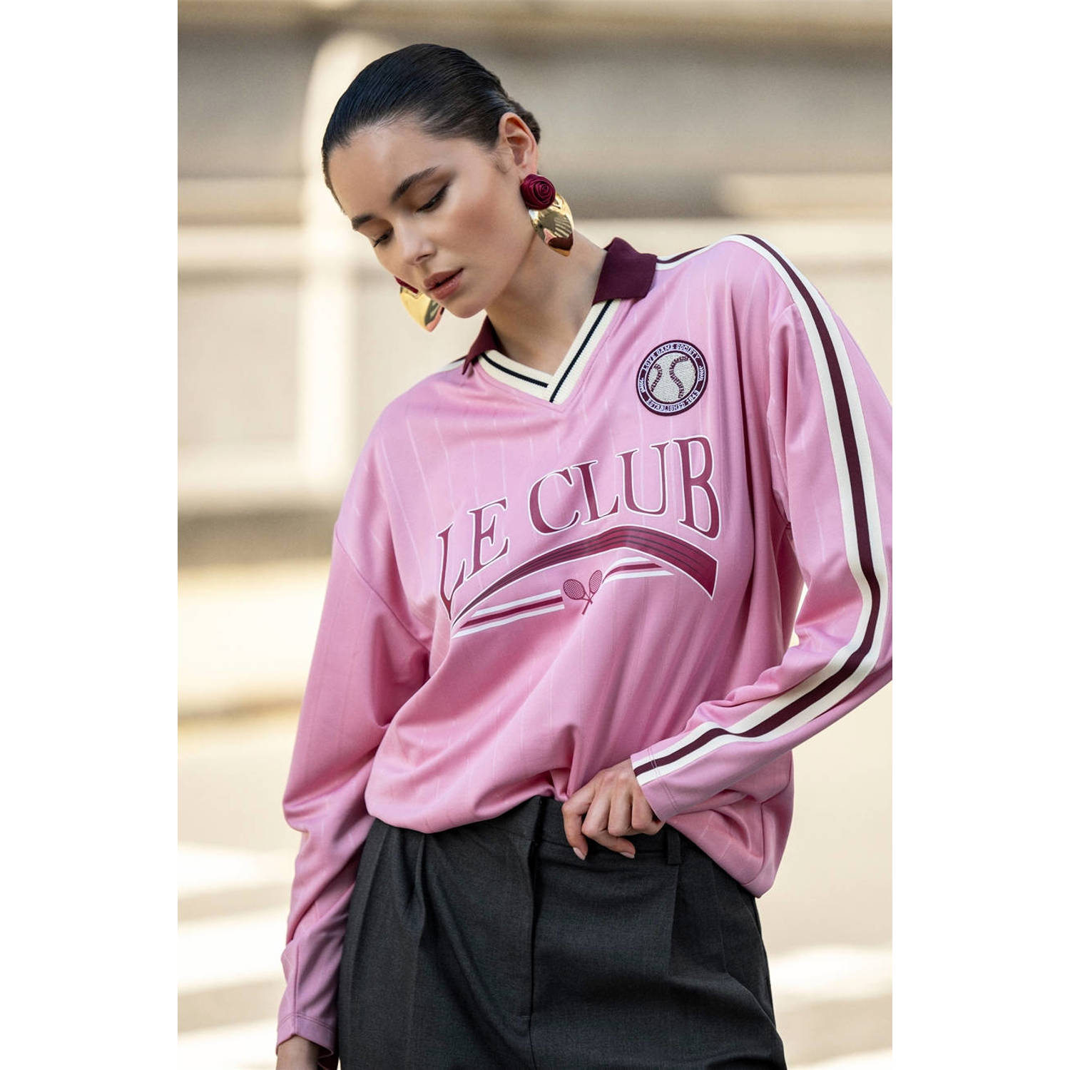 Shoeby top roze