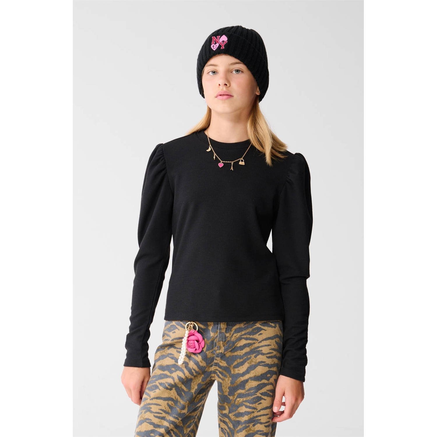 Shoeby longsleeve zwart