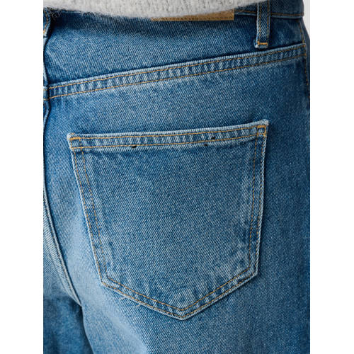 Shoeby high waist barrel jeans blauw afbeelding