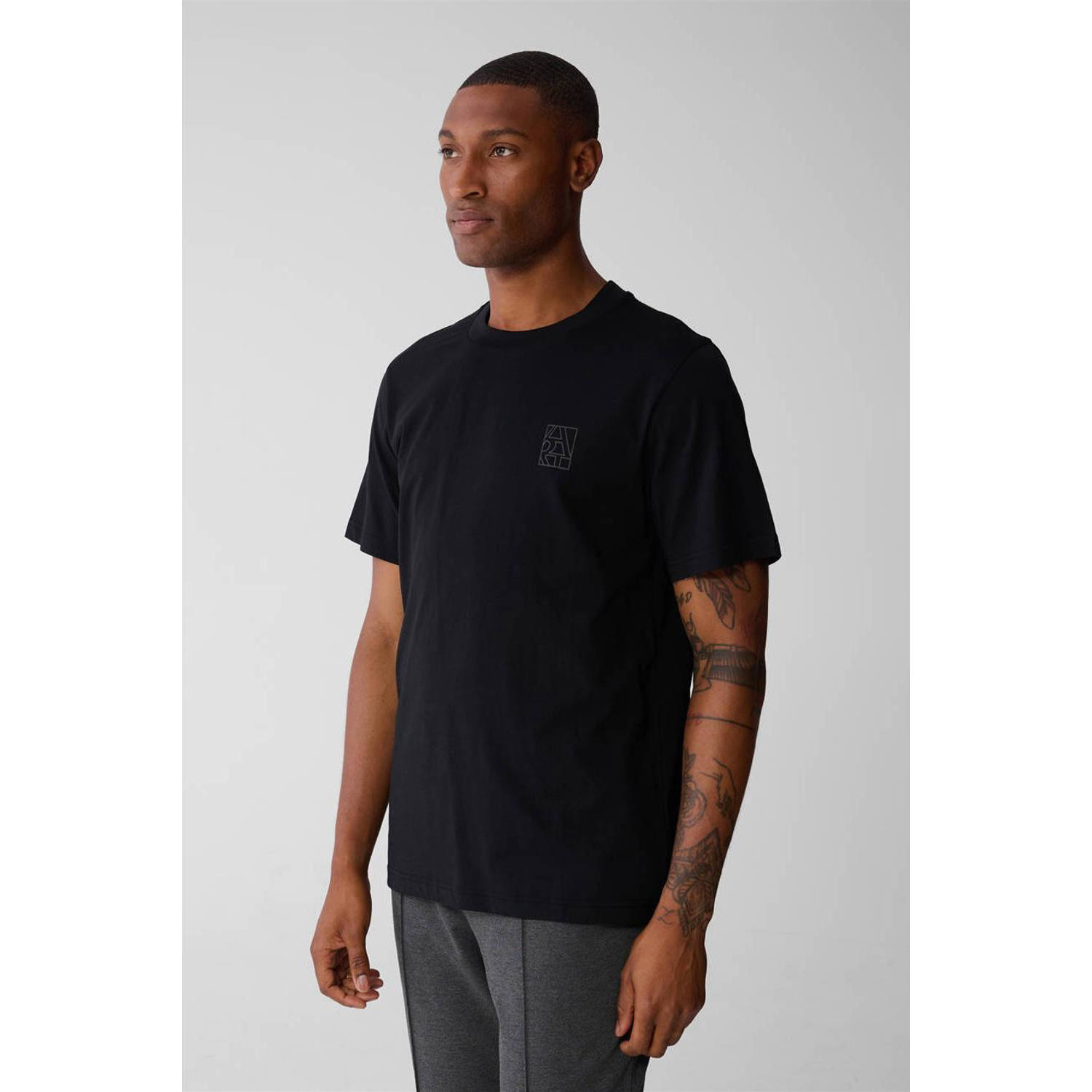 Shoeby regular T-shirt zwart