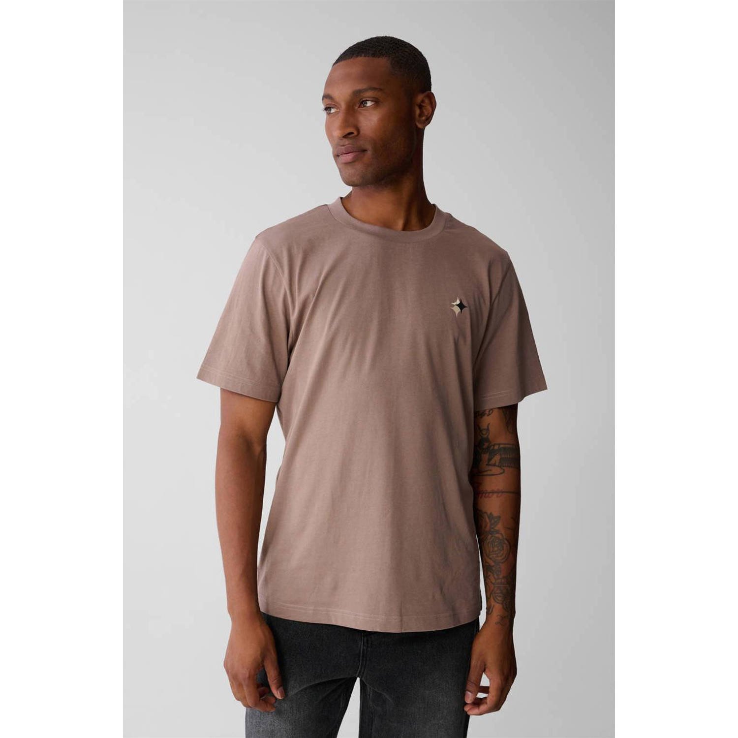 Shoeby regular T-shirt bruin