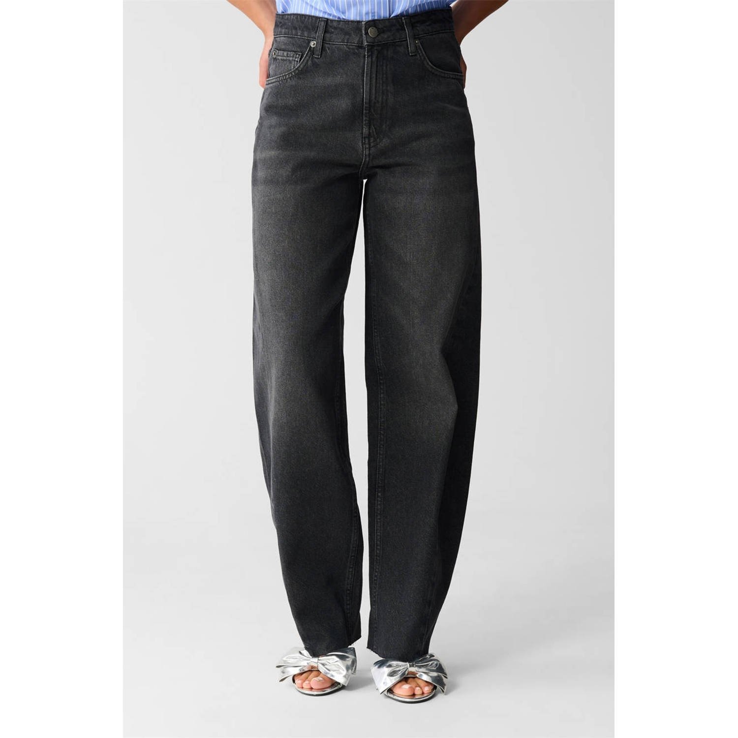Shoeby high waist zwart