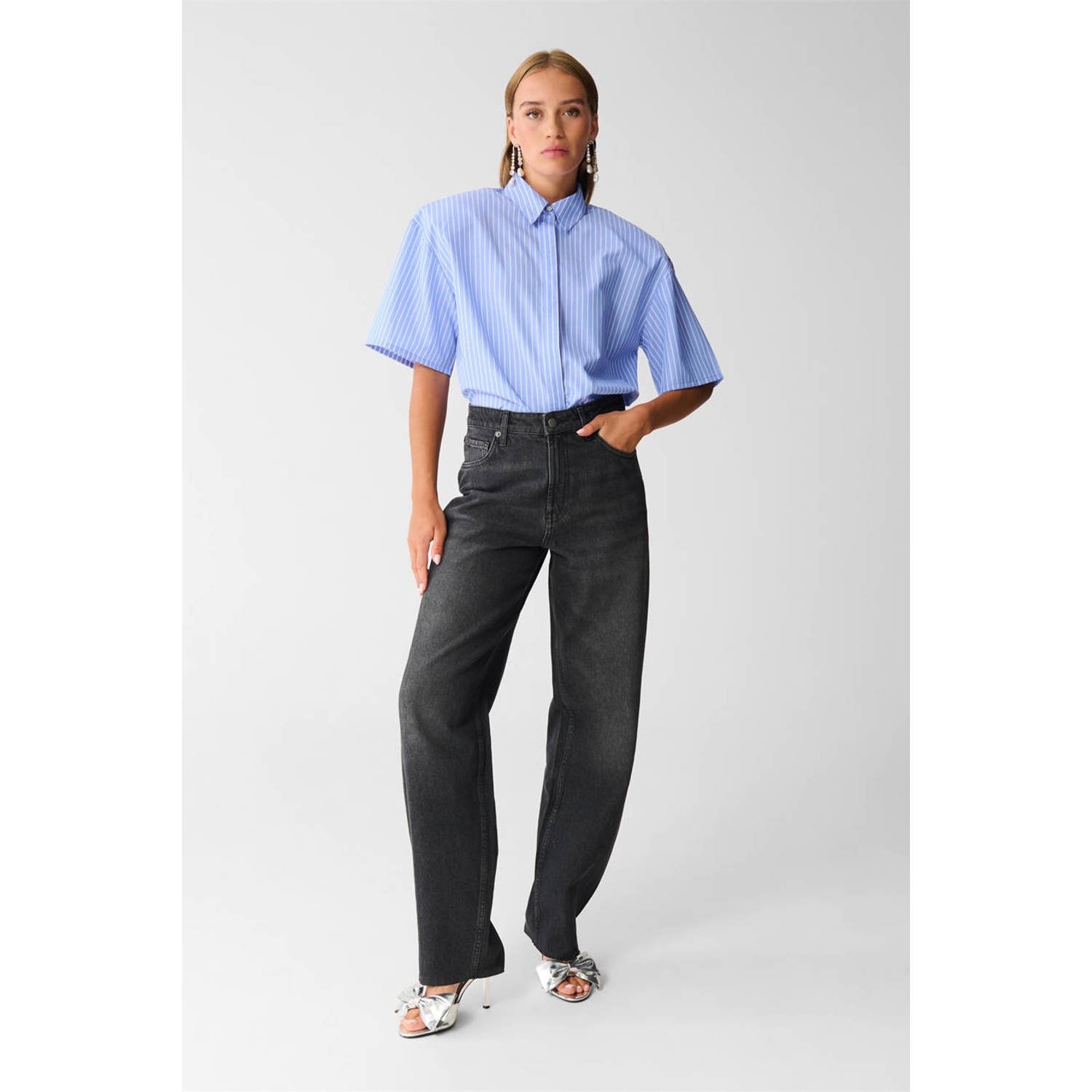 Shoeby high waist zwart