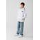 Shoeby hoodie met backprint grijs melange