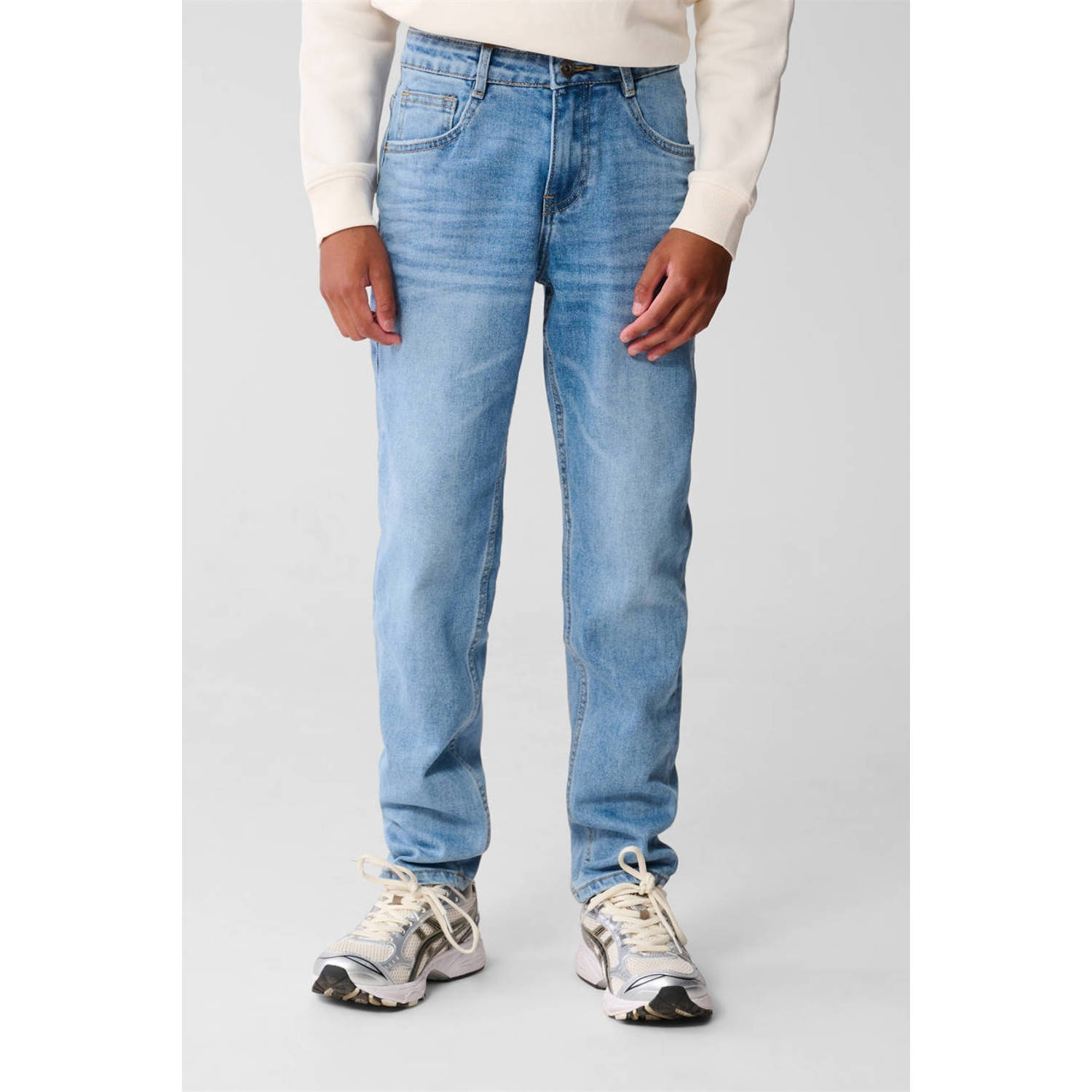 Shoeby regular waist regular fit jeans medium blue denim