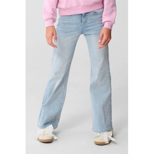 Shoeby high waist flared jeans light blue denim afbeelding