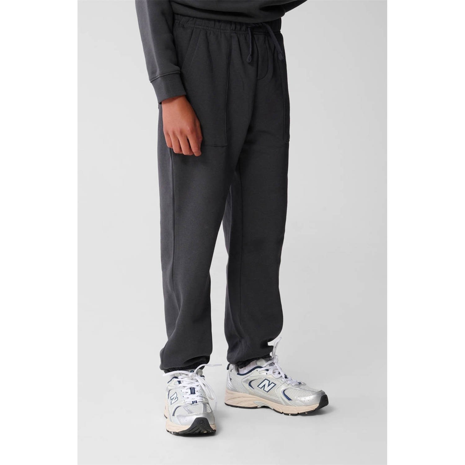 Shoeby casual broek antraciet