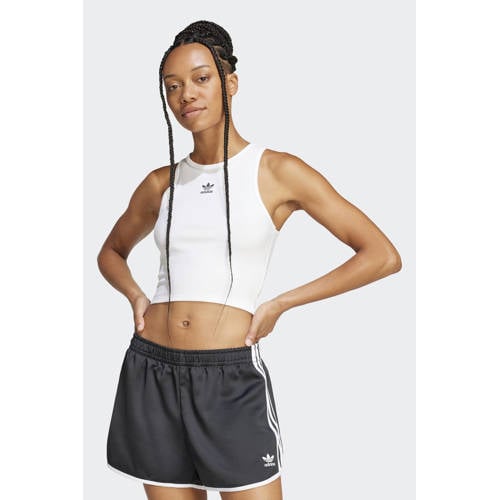 adidas Originals singlet rib wit afbeelding