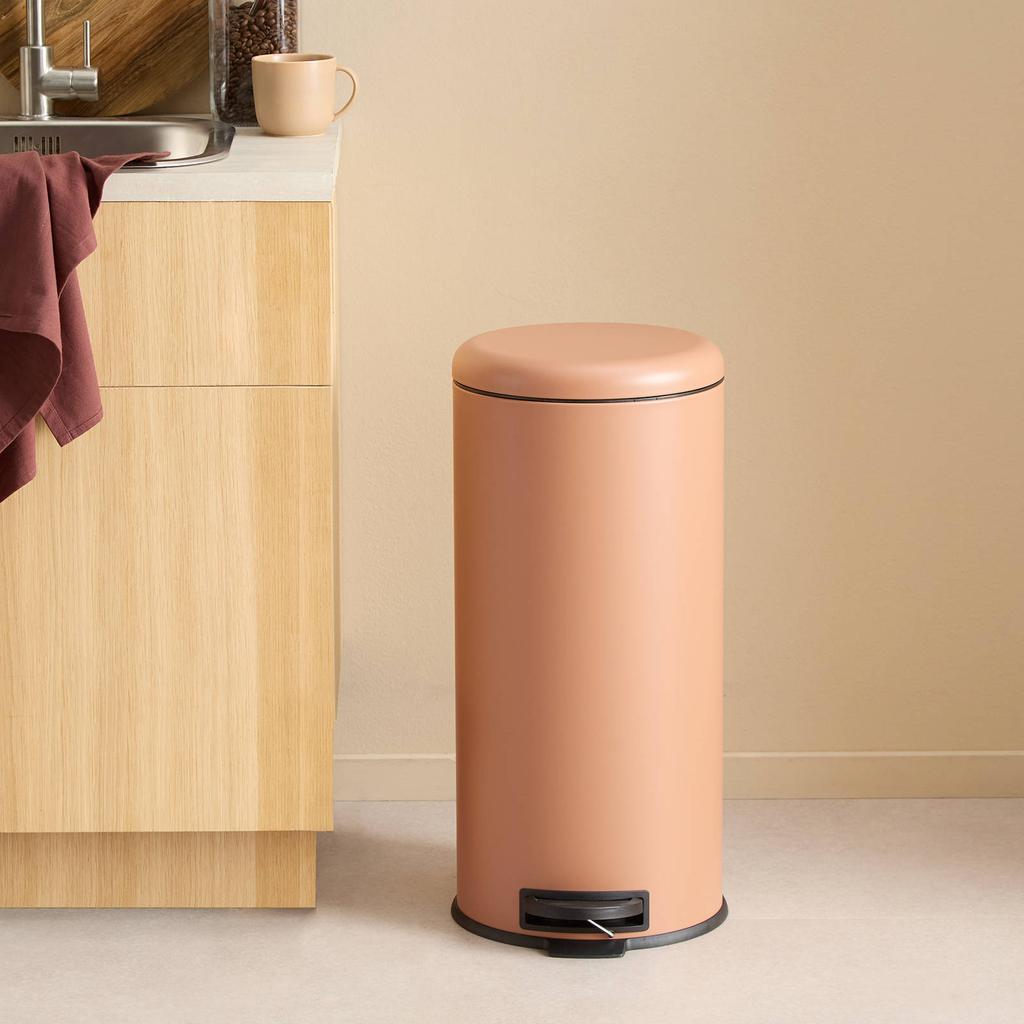 NOUS Living prullenbak (30L) - mat mokka
