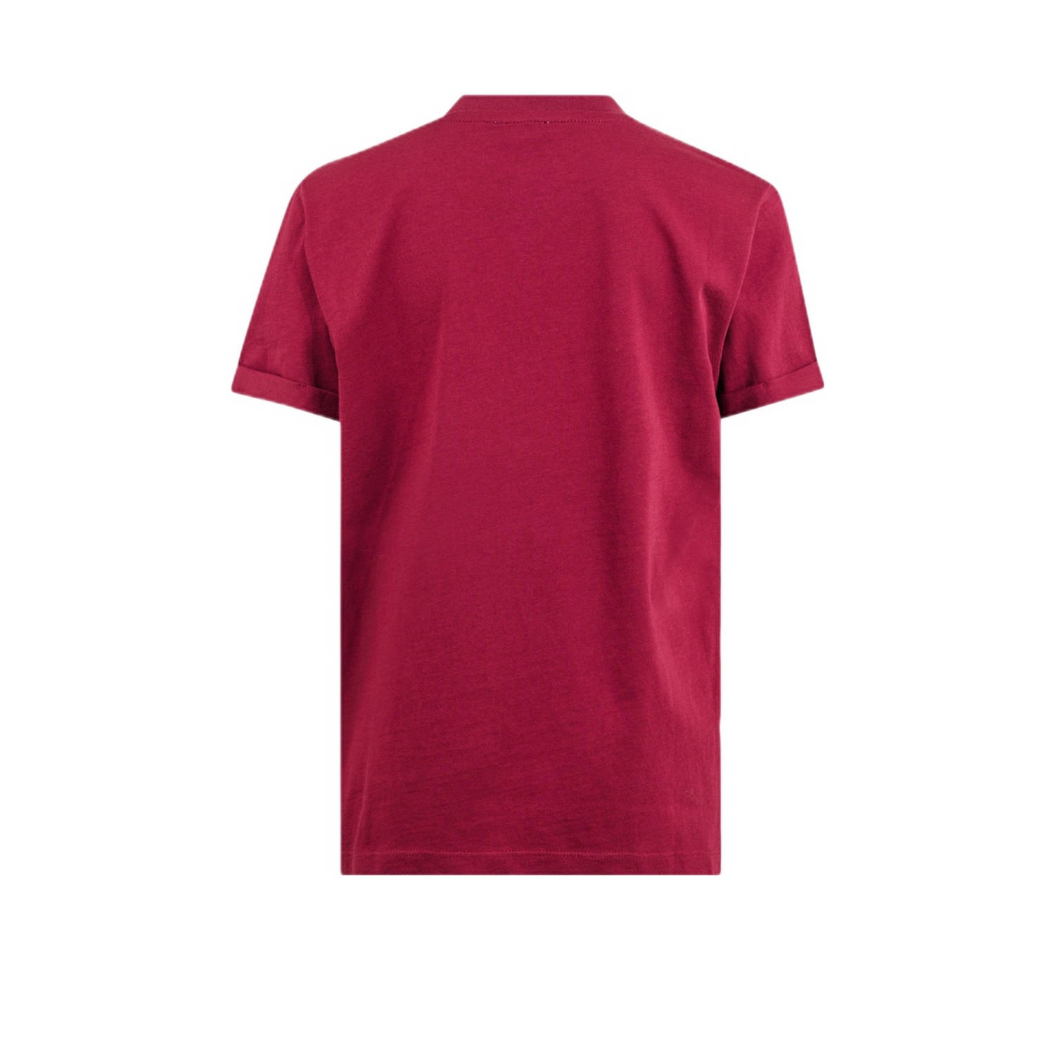 Shoeby T-shirt donkerrood