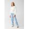Shoeby barrel high waist barrel jeans light blue denim