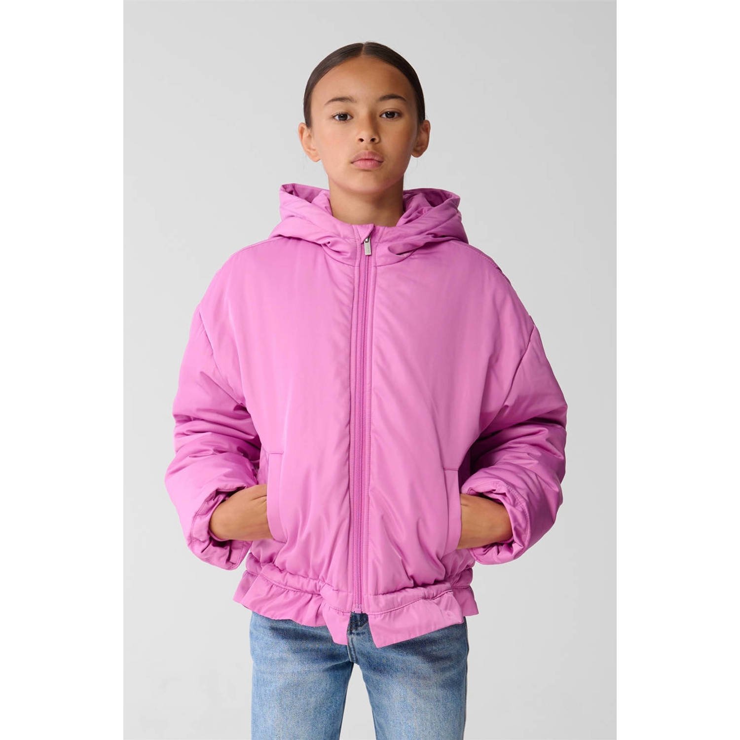 Shoeby winterjas roze