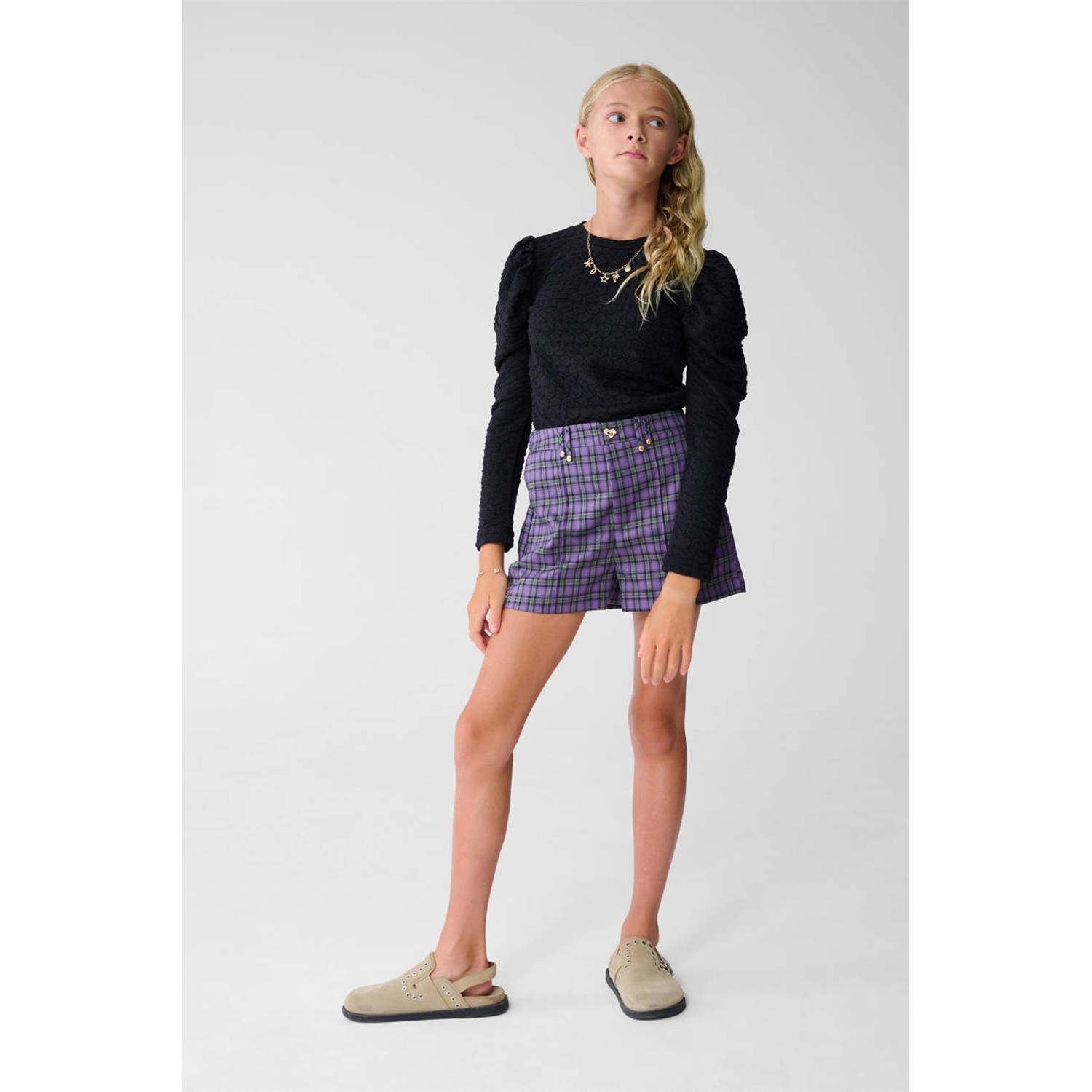 Shoeby casual short paars