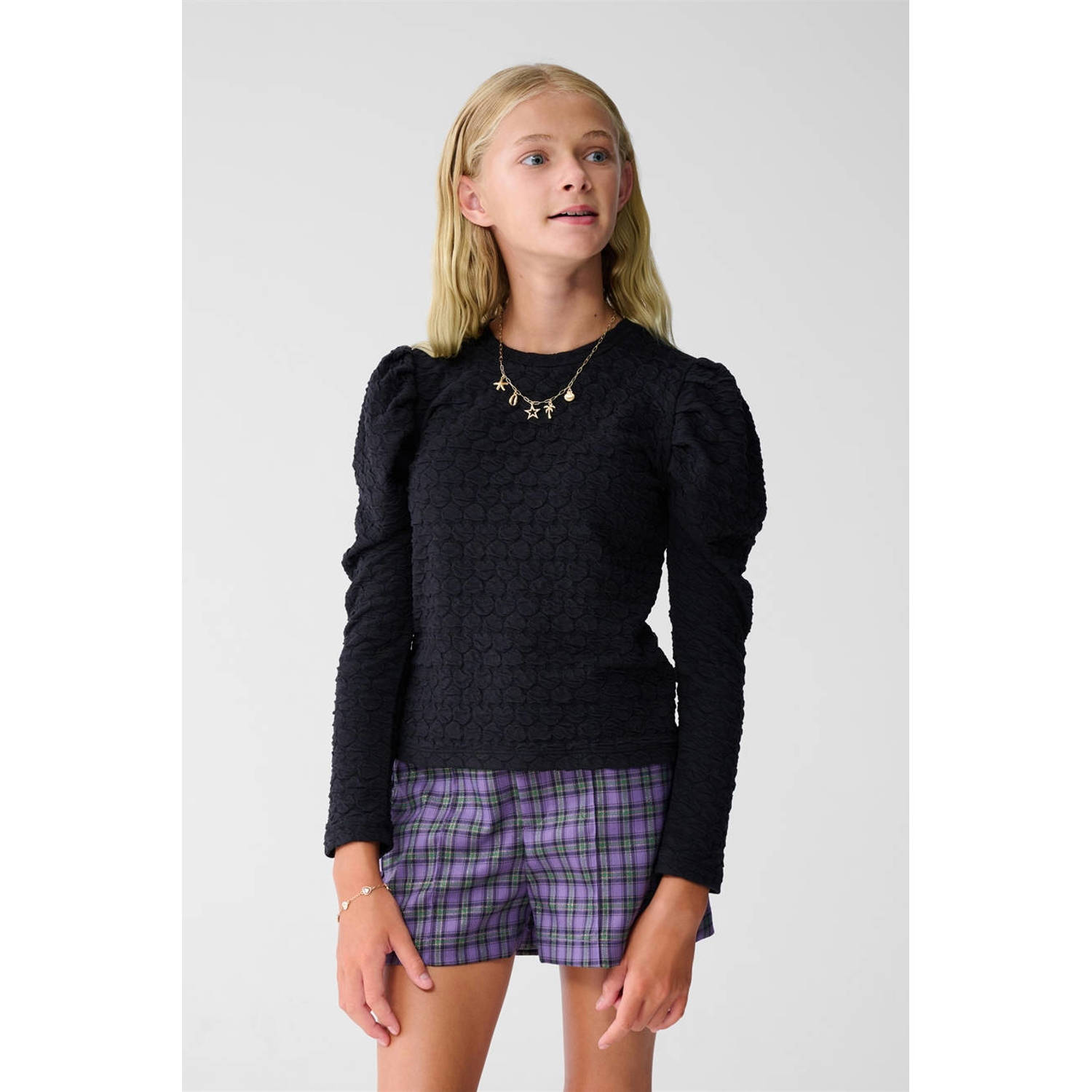 Shoeby longsleeve zwart