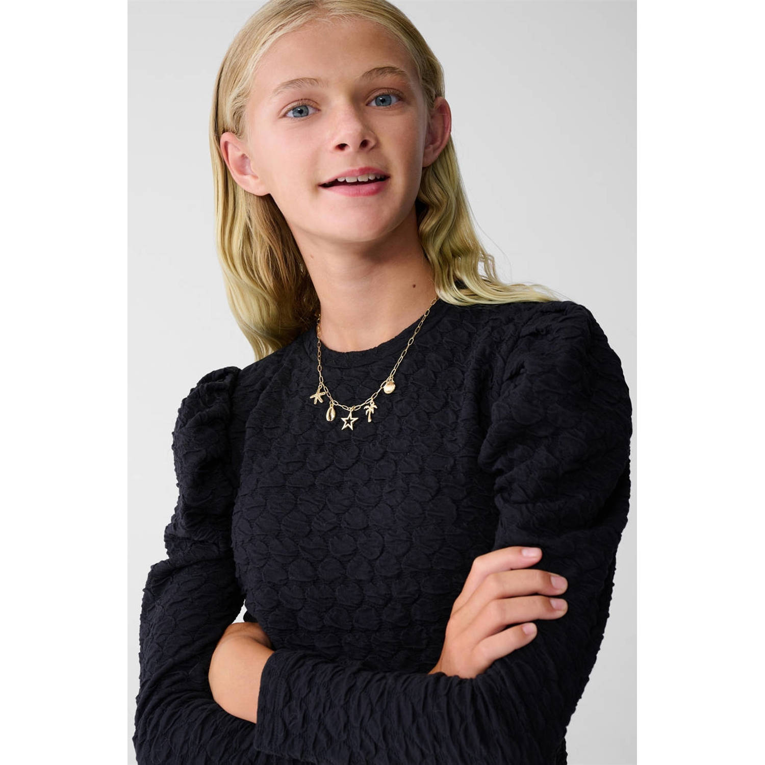 Shoeby longsleeve zwart
