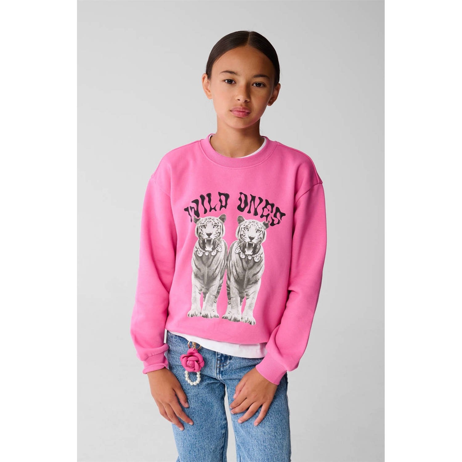 Shoeby sweater roze
