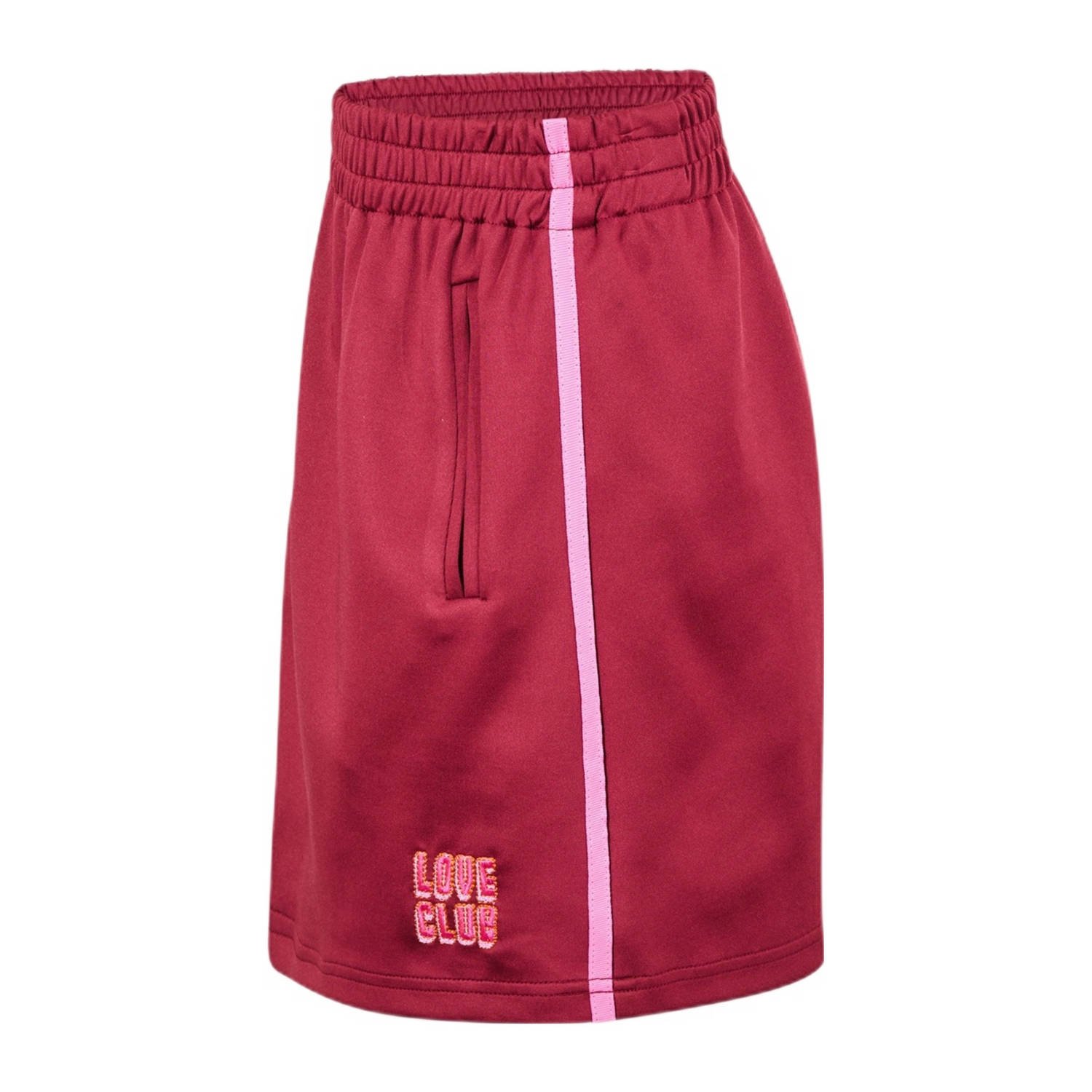 Shoeby korte rok donkerrood
