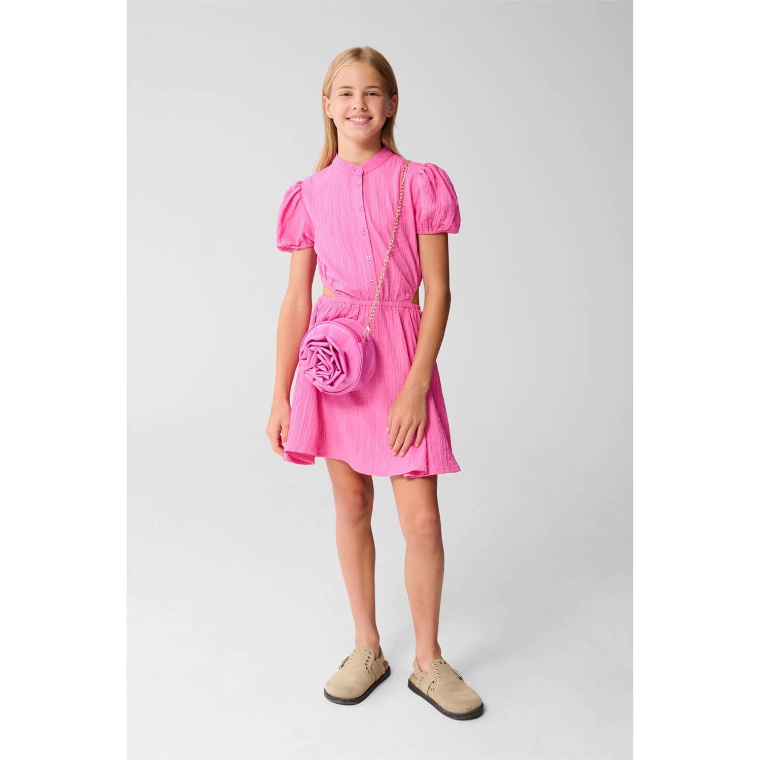 Shoeby korte jurk roze