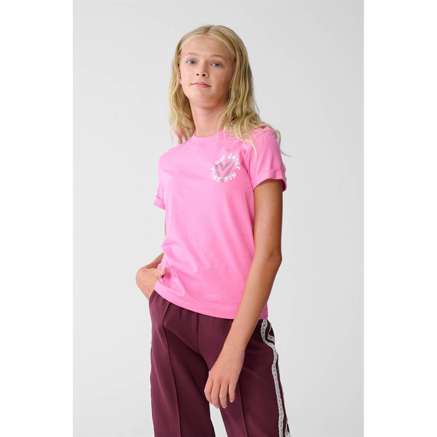 Shoeby T-shirt roze
