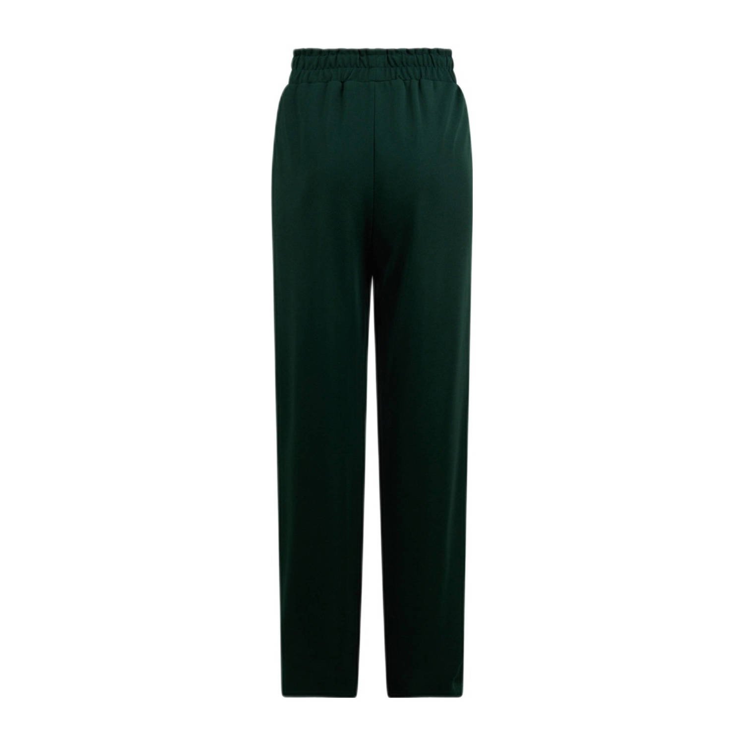 Shoeby wide leg casual broek groen
