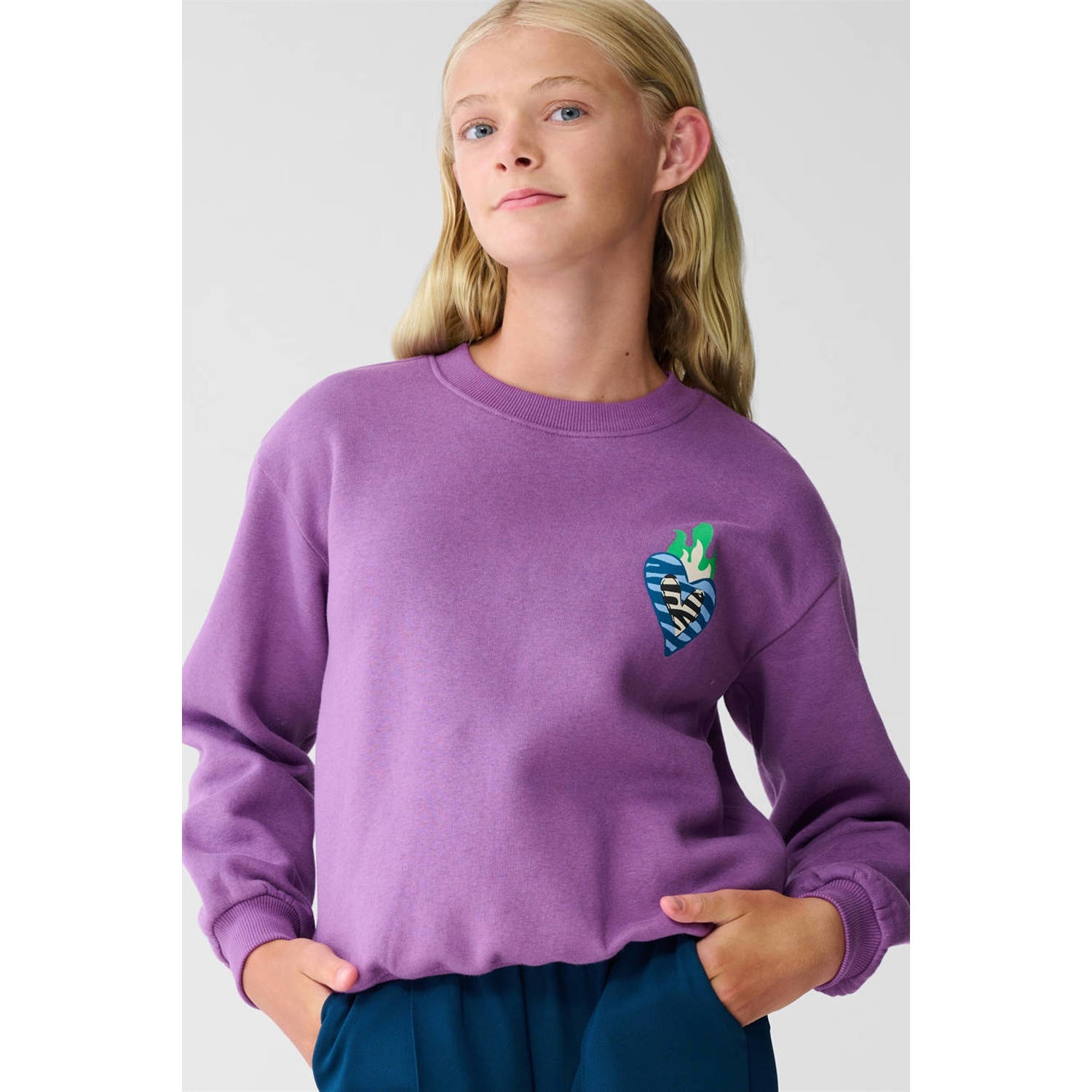 Shoeby sweater paars