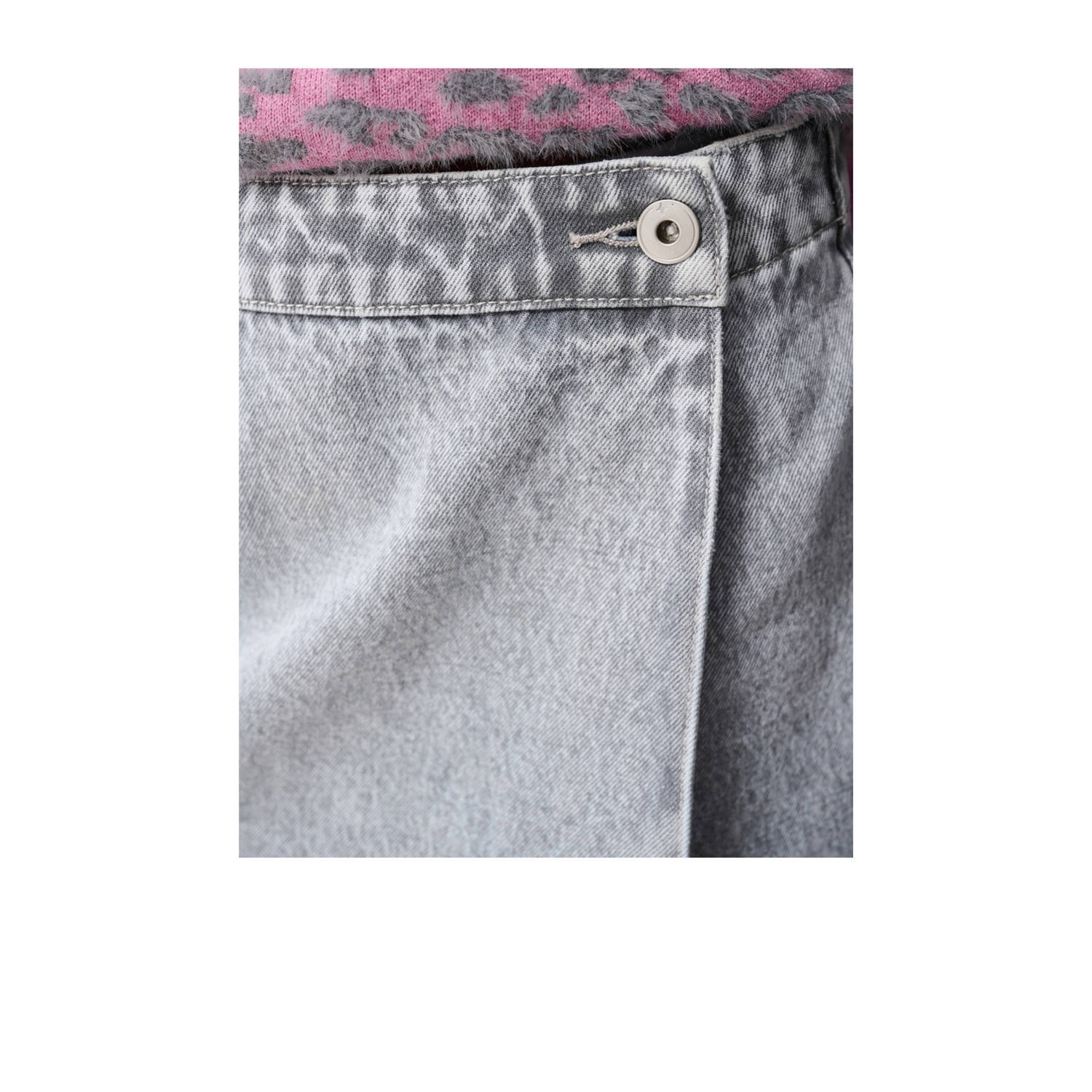 Shoeby denim skort grey denim