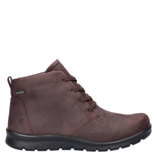 Ecco Babbett nubuck veterboots bordeaux afbeelding