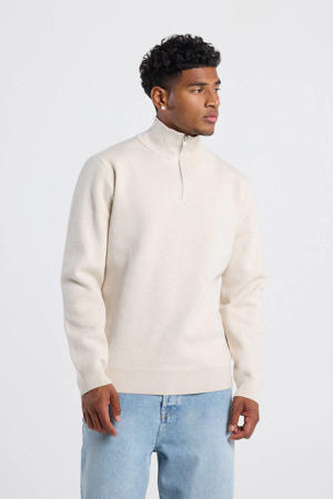 gebreide trui beige
