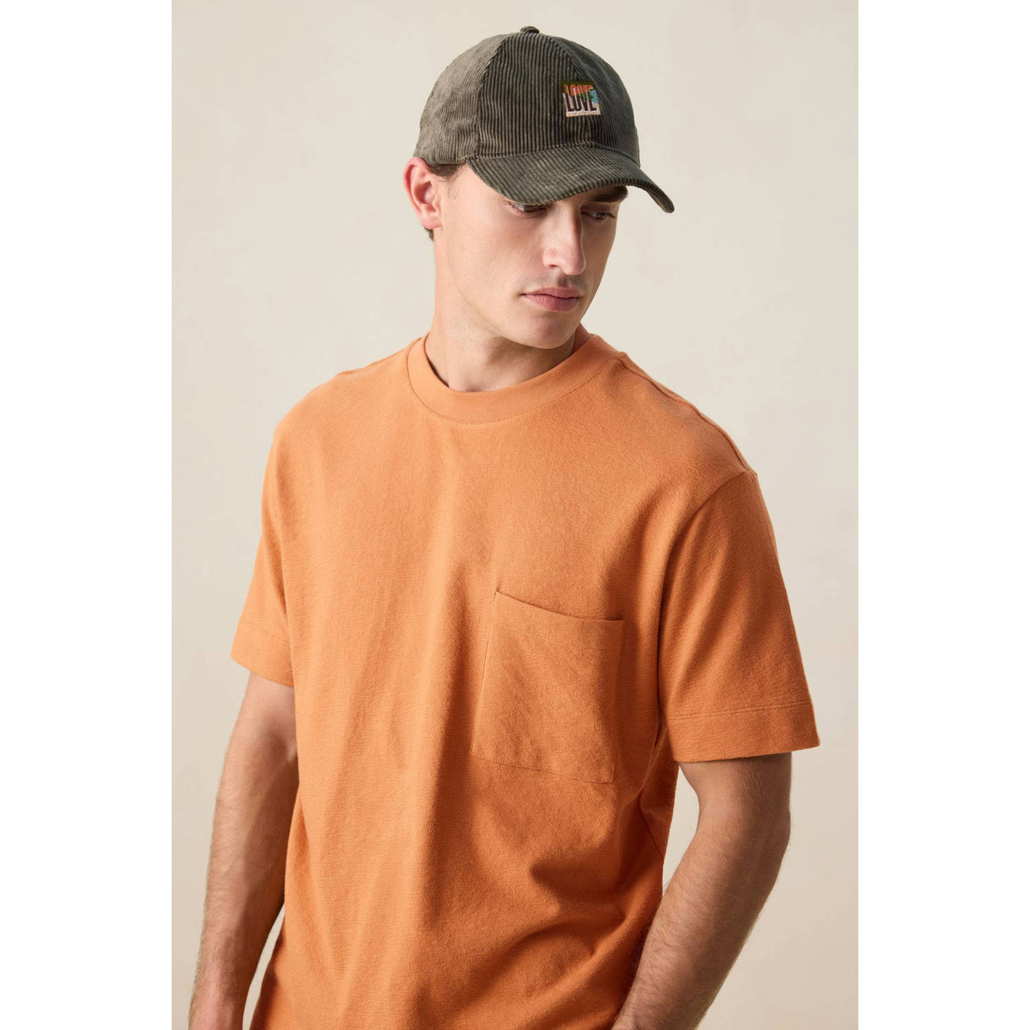 Sissy-Boy oversized T-shirt donker oranje