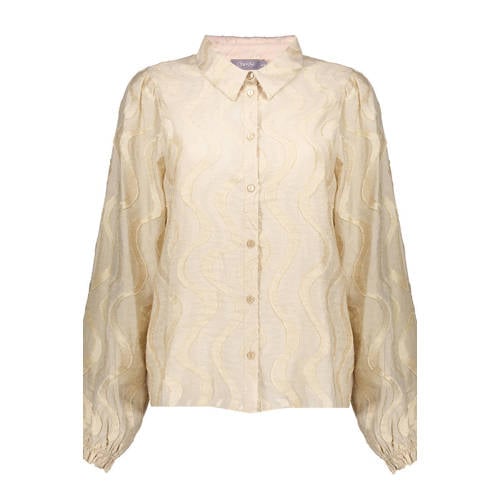 Geisha blouse zand afbeelding