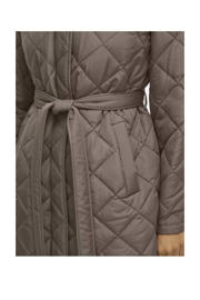 thumbnail: VILA gewatteerde jas quilted grijsbruin