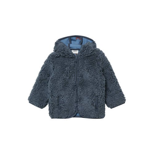 s.Oliver teddy jas herfst antraciet afbeelding