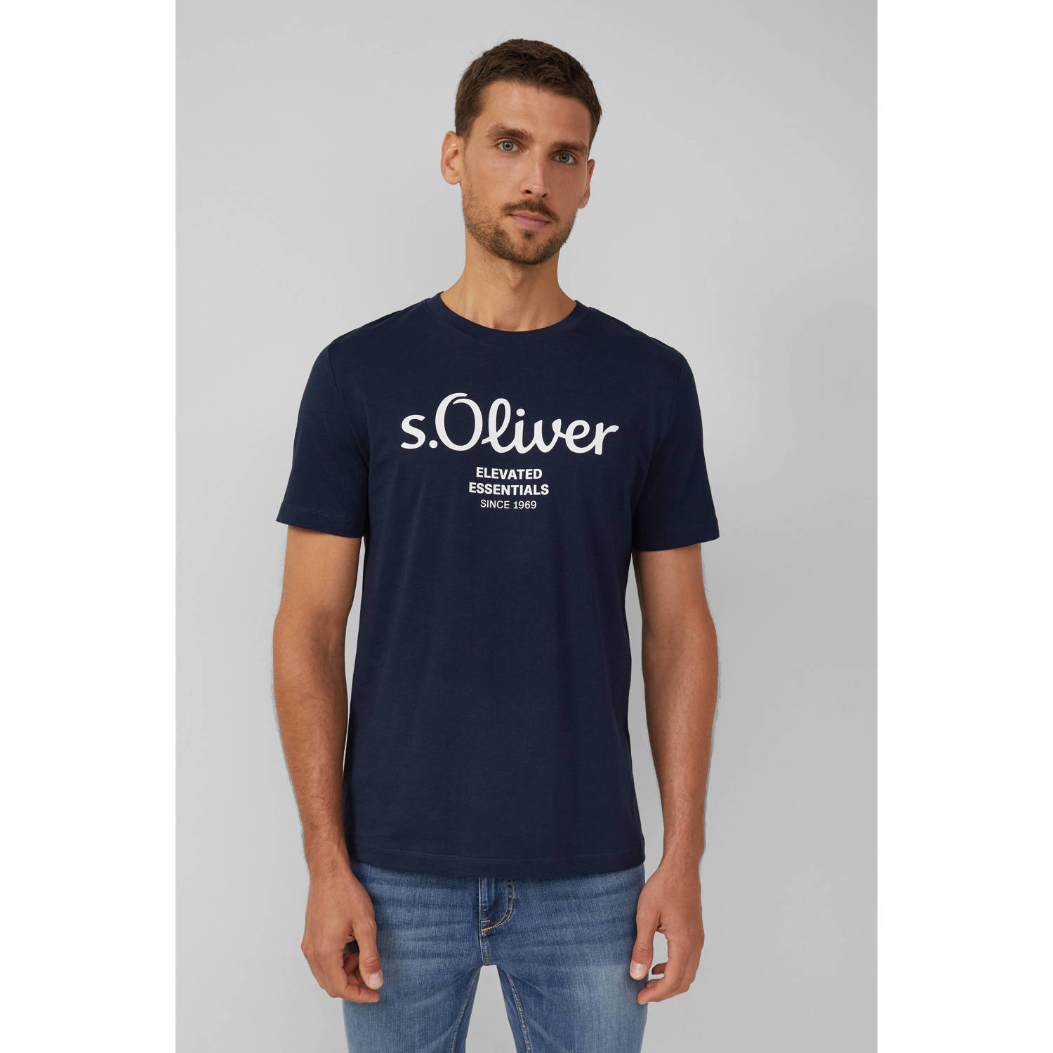 S.Oliver regular T-shirt (set van 2)