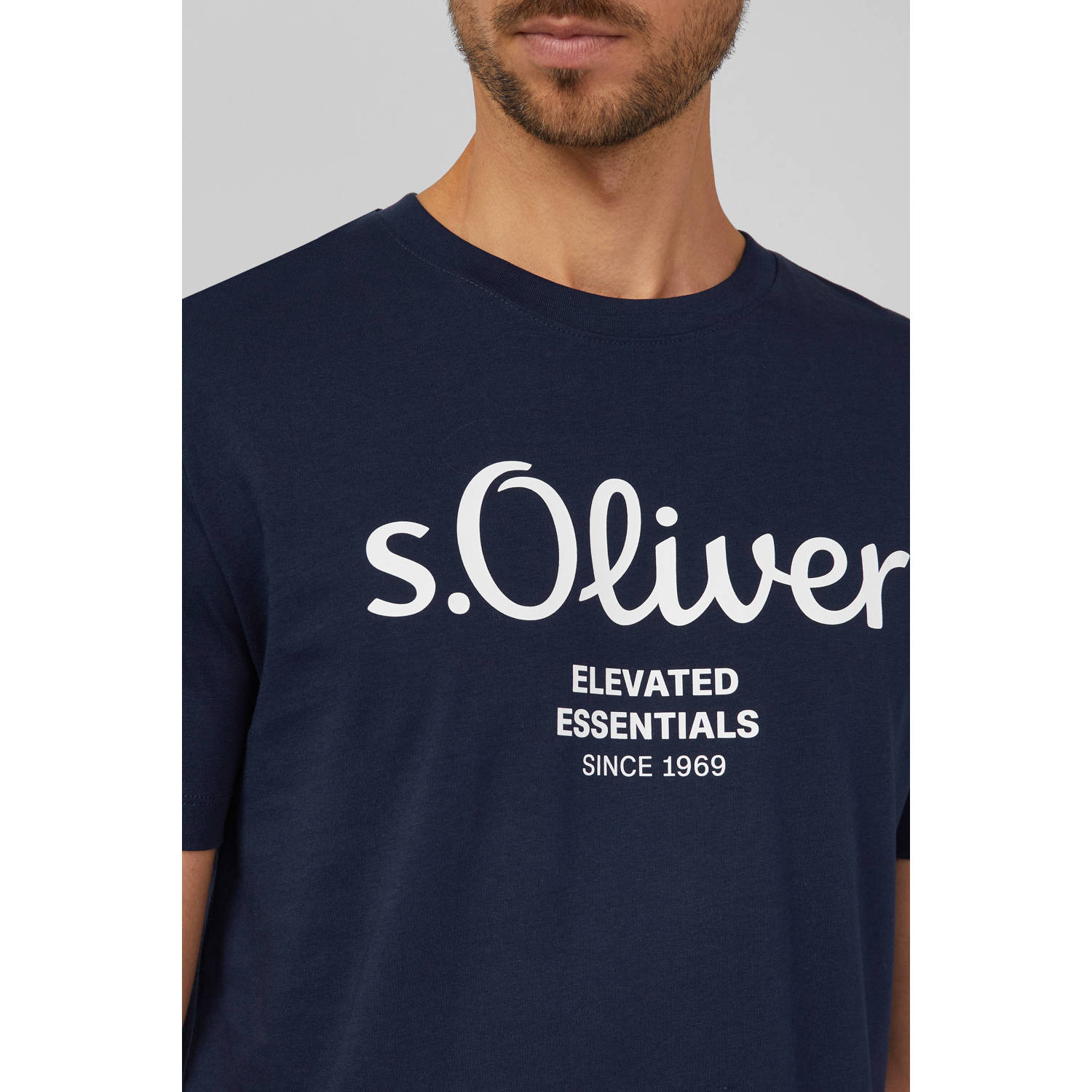 s.Oliver regular T-shirt (set van 2)