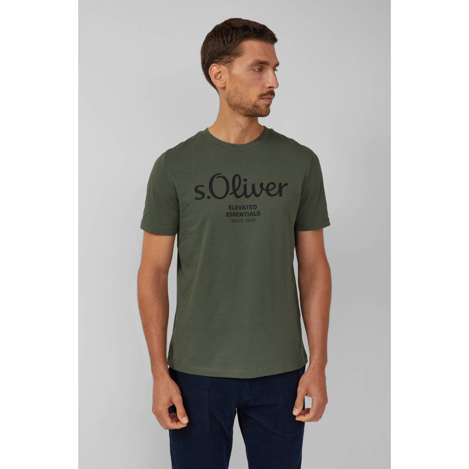 S.Oliver regular T-shirt (set van 2)