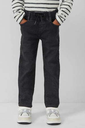 waist slim fit jeans grey denim