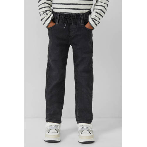 s.Oliver waist slim fit jeans grey denim afbeelding