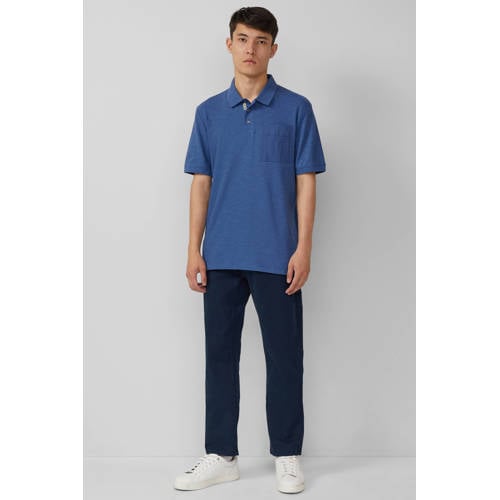 s.Oliver regular polo blauw afbeelding
