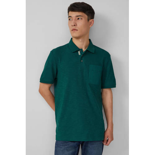 s.Oliver regular polo groen afbeelding